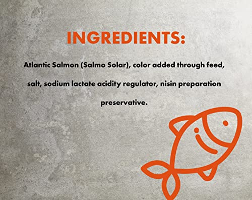 Mowi Cold Smoked Atlantic Salmon Loin, 6Oz #TOP3