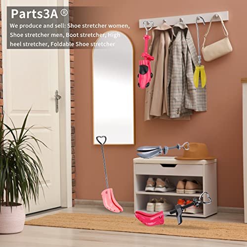 Parts3A Shoe Stretcher Men Women,Pair Of 4-Way Adjustable Shoe Stretchers To Stretch Length Width (1Pc-Left/Right-Boot2-[Wm Size 9-15; M Size 7-14]) #TOP6