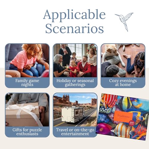 Puzzle de 1000 piezas para adultos 15+ años miniatura 3