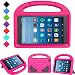 Kids Case for Fire HD 8 - TIRIN Light Weight Shock Proof Handle Kid –Proof Cover Kids Case for Amazon Fire HD 8 Tablet (7th and 8th Generation Tablet, 2017 and 2018 Release), Rose
