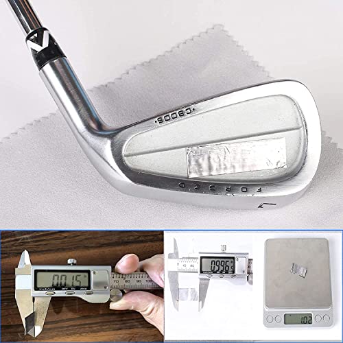 AXKAL Golf Lead Tape for Golf Clubs 0.3 Grams Per Inch High Density Weight 0.47' x 41'' 30g Available - Image 4