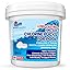 Stabilized chlorine pucks for crystal clear swimming pools