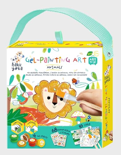 Peinture Gel Art Animal occuper les enfants calmement sans taches