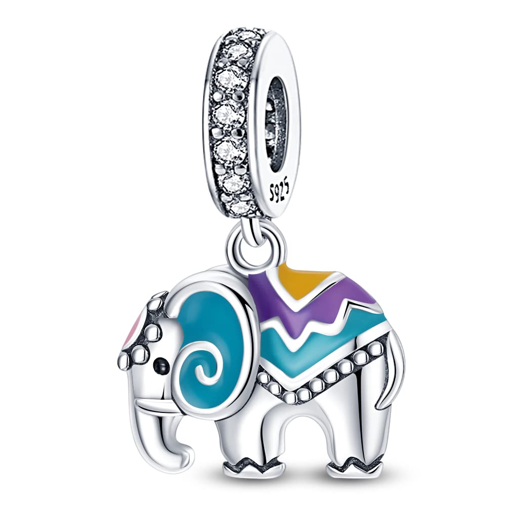 Pandach Animal Charm Bead fits Charms Bracelets for Woman-925 Sterling Silver Dangle Pendant Bead,Jewelry Beads Gifts for Women Bracelet&Necklace