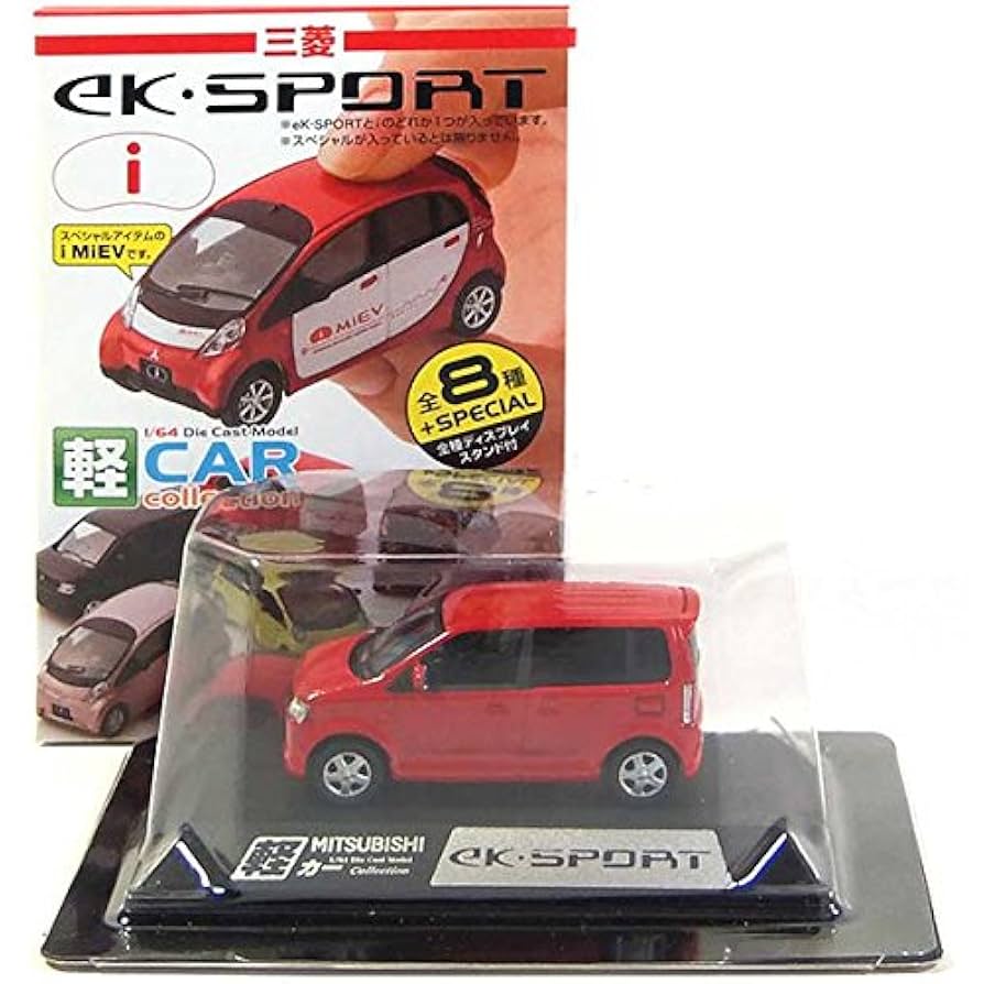 Amazon | 【5】 童友社 1/64 軽カーコレクション 第3弾 三菱 ek