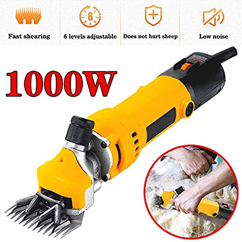 DMYY Trasquiladora para Cabras Caballos Esquiladora Eléctrica Profesional Maquina De Esquilar para...