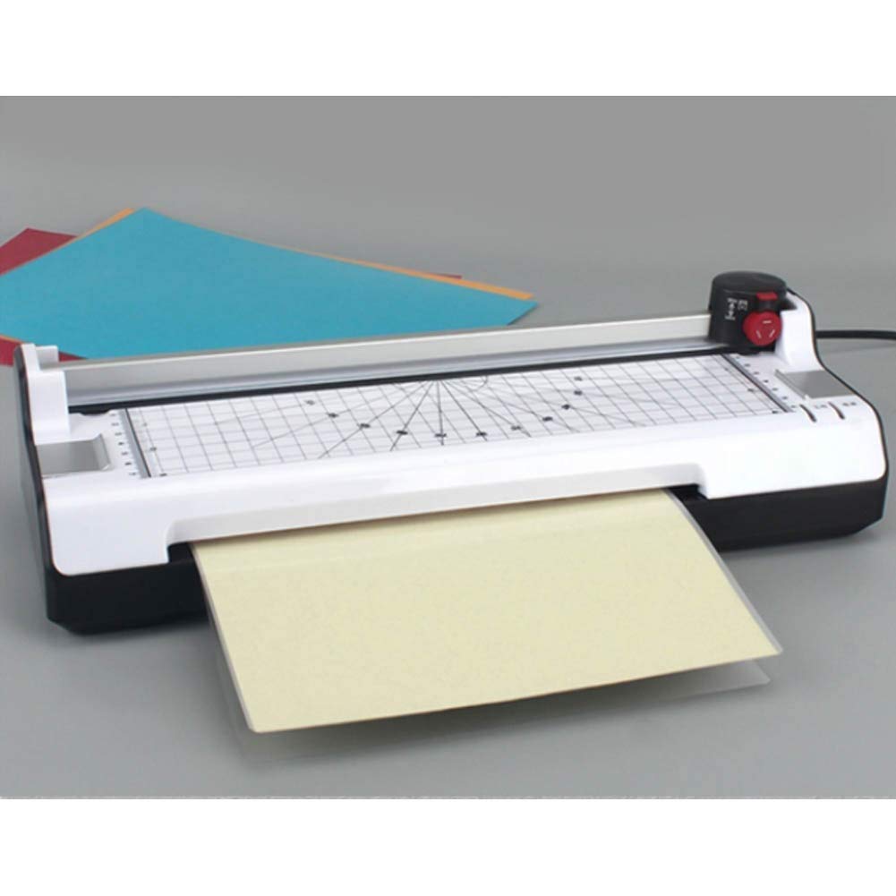 Laminator, przenośna laminator termiczny A4 z ustawieniami ciepła i zimna, przycisk ABS, szybkie nagrzewanie i brak pęcherzyków powietrza