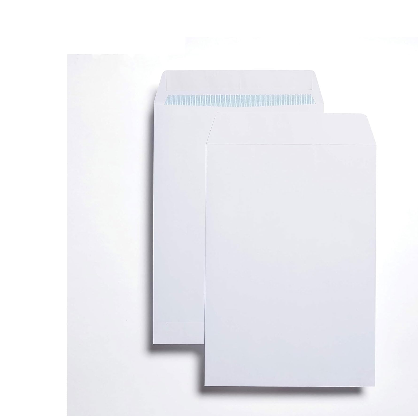 indigo® A4 C4 White Envelopes Self Seal for Posting mailing Home Office and Ecommerce -eco Friendly (250)