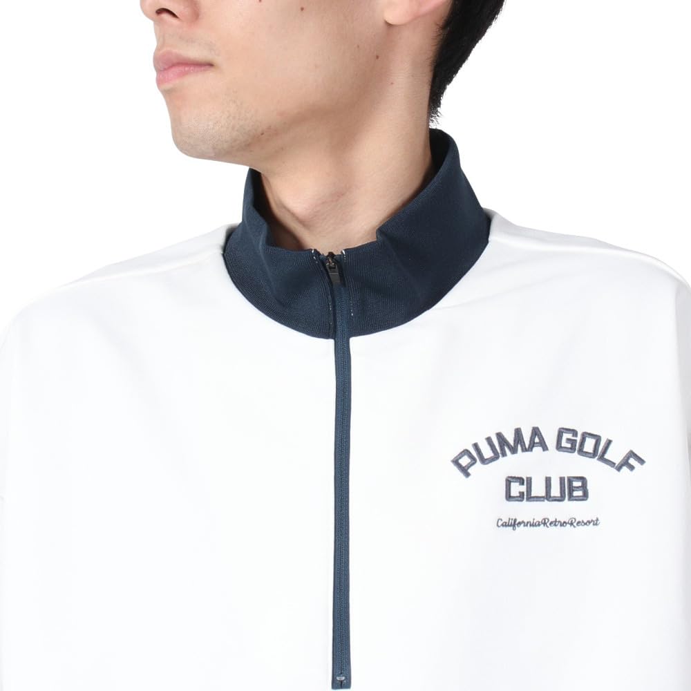 Amazon.co.jp: プーマ（PUMA） ゴルフウェア 長袖 ハーフジップ