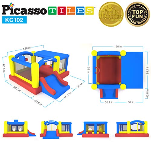 Picassotiles PR-KC102 [Upgrade Version] Picassotiles Kc102 12X10 Foot Inflatable Bouncer Jumping Bouncing House thumb #3