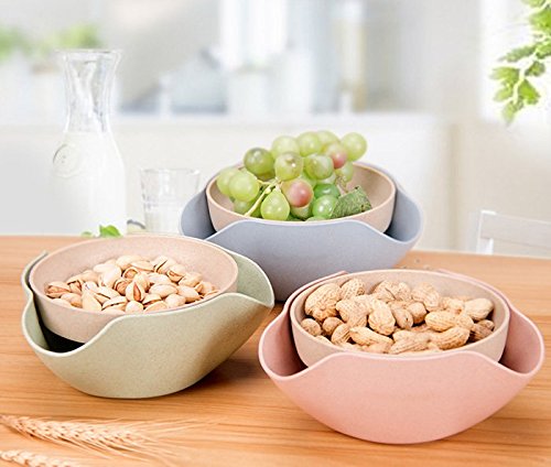 Bamboo'S Grocery Lokii UNKNOWN Bamboo'S Grocery Double Dish Snack Bowl For Pistachios, Peanuts thumb #5