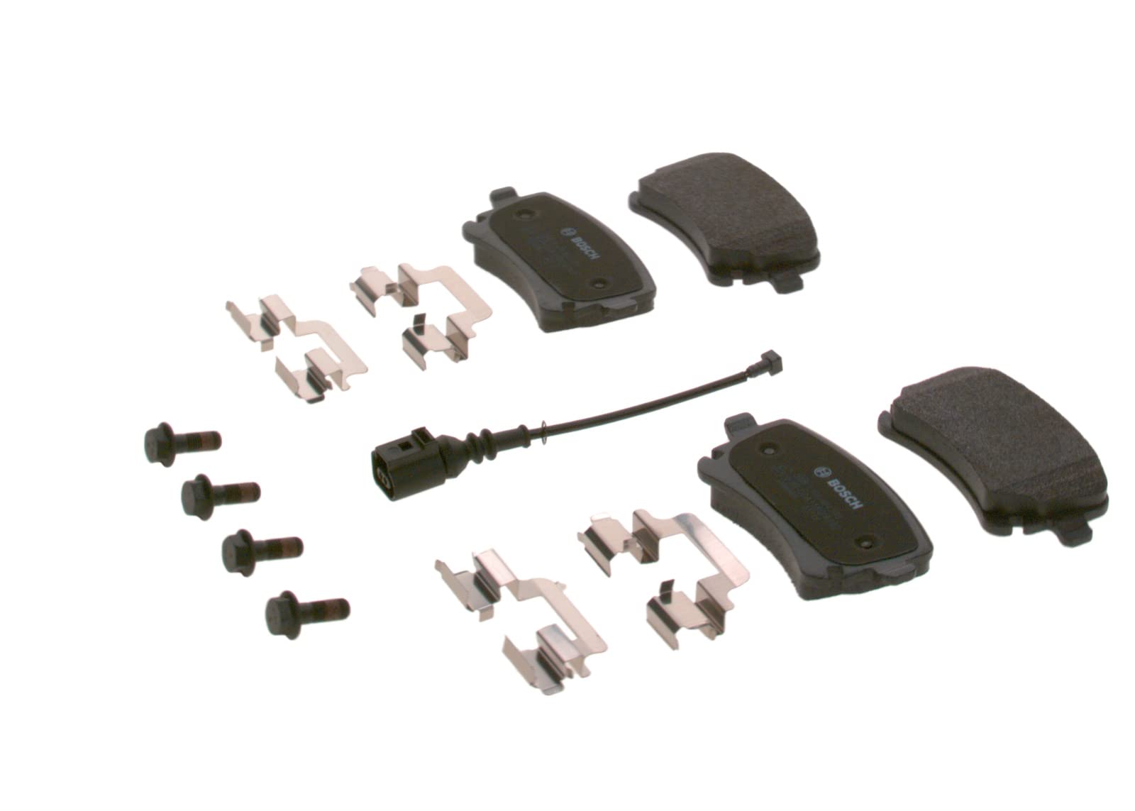 Bosch BP1018 - Pastiglie Freni Auto, Asse Posteriore - Qualità Bosch
