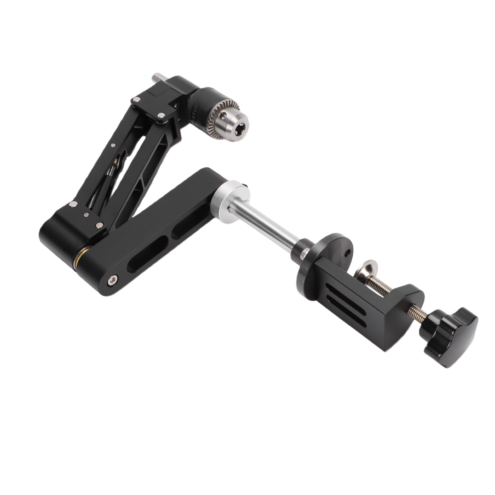 Wspornik Ramienia Gwintującego ze Stopu Aluminium, Wspornik Wspornika o Skoku 130 Mm z Uchwytem 1,5–10 Mm i Zaciskiem 0–44 do Projektów Wiercenia CNC