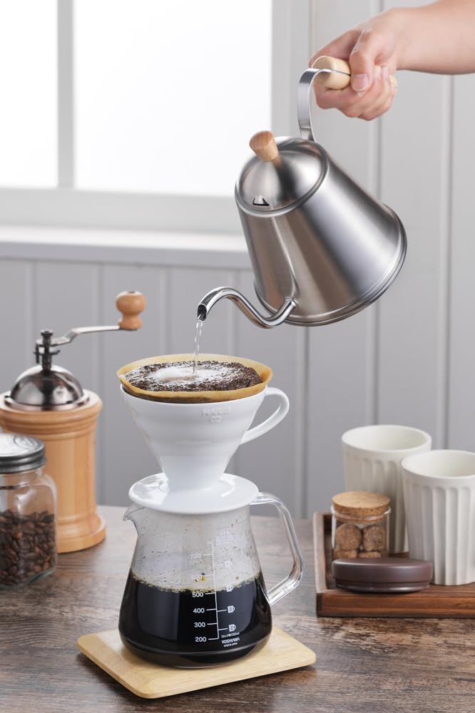 Yoshikawa 1106225 Coffee Server, 25.5 fl oz (750 ml), Brown