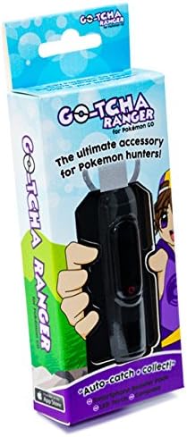 Mcbazel Datel Go-Tcha Ranger for Pokemon Go Android iOS OLED Display Auto Catch Collecting Items with LED Torch Compass Smartphone Charge Cable Gam3Gear Keychain
