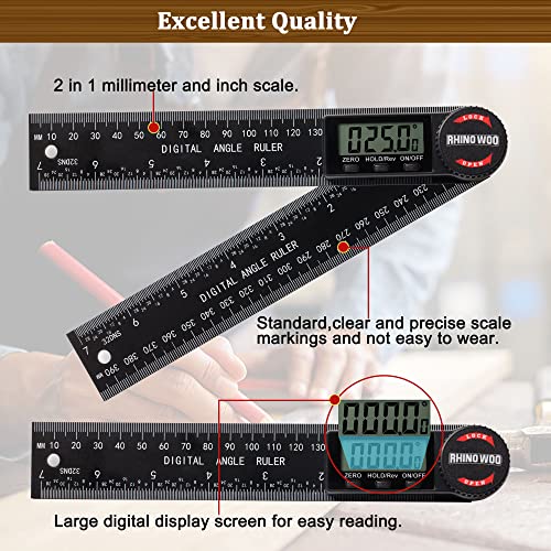 Tbvhomm TBVHOMM-21 Digital Angle Finder Protractor thumb #2