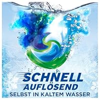 Ariel Waschmittel Pods All-in-1, Flüssigwaschmittelkapseln 100 Wäschen, Color+, Fleck-Weg-Power ab der 1. Wäsche, selbst in kaltem Wasser – Ansicht 3
