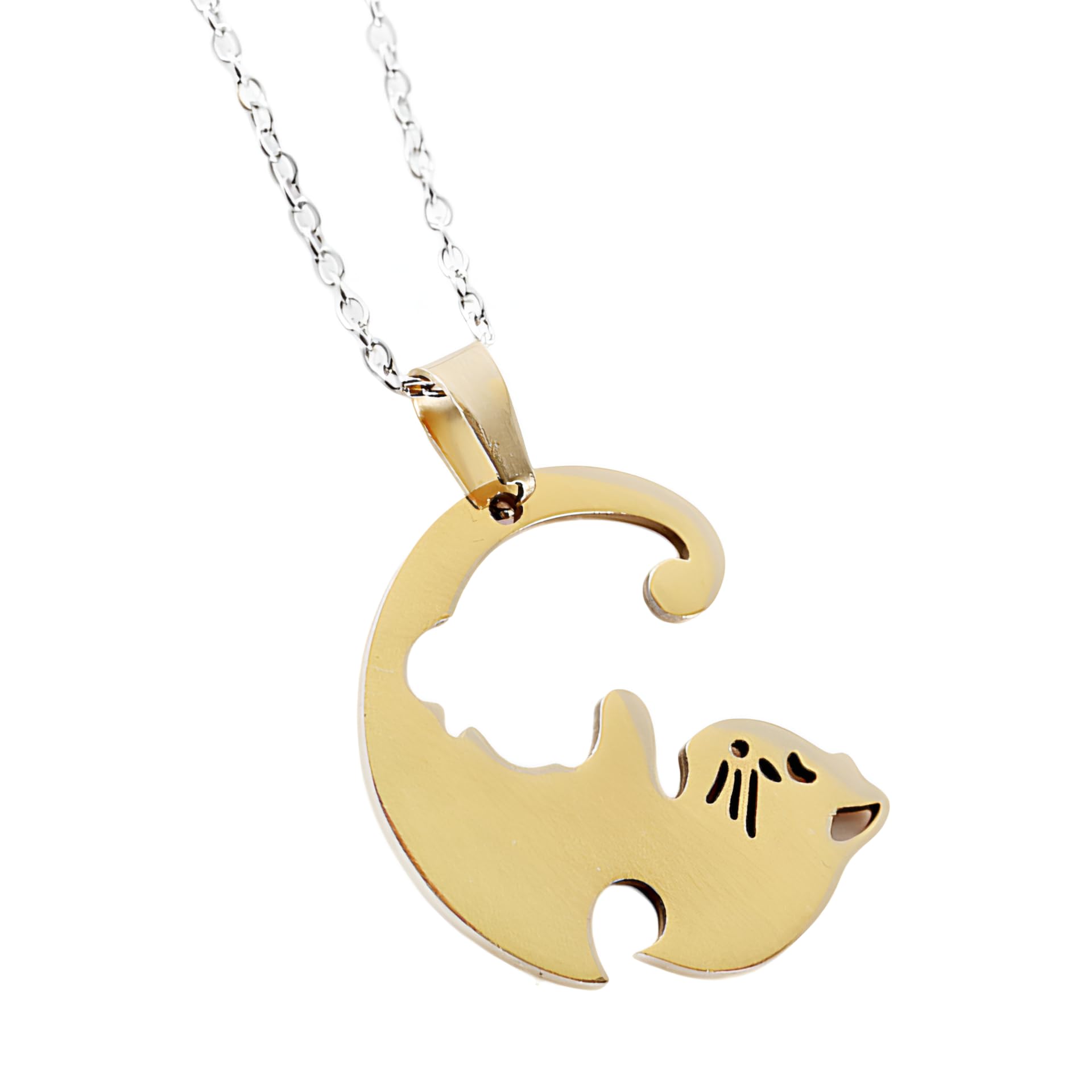 Collier de Chat Noir Cadeaux de Noël Idéal pour Femme - 7