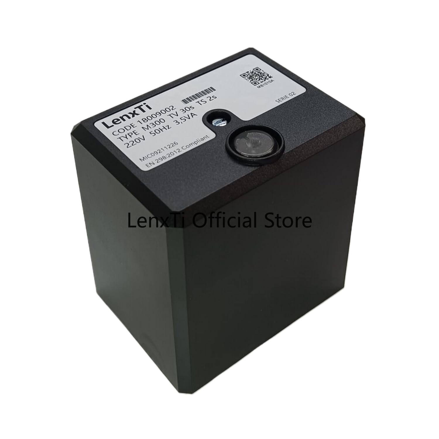 LenxTi M300 18009002 Boîtier de commande de brûleur pour brûleurs à courant d'air forcé pour gaz et huile carburant