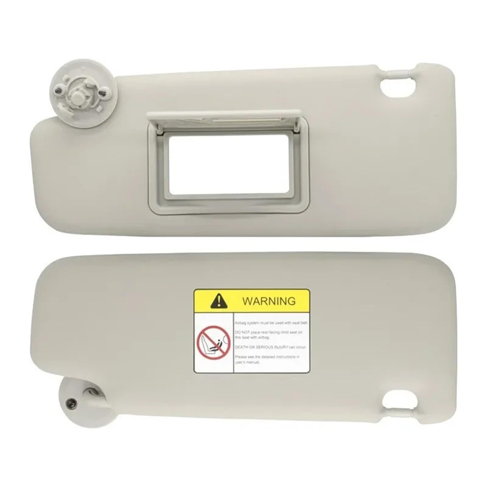 Parasole per Auto, Adatto per Chevrolet Sonic 2012-2020, Spark 2011-2022, Cruze 2009-2014, Aveo 2011-2013, Grigio Sinistro/Destro per Specchio, Parasole per Auto