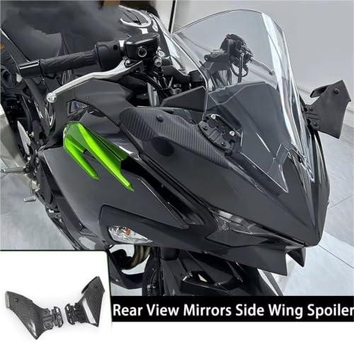 Moto aile latérale Ninja 400 spoiler réglable finition mate - 2