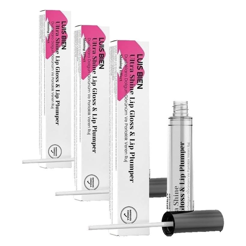 Luis Bien Dudak Dolgunlaştırıcı ve Dudak Parlatıcı 5 ml (3 paketi)