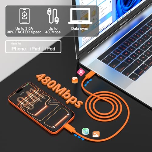 Image of iPhone 17 15 16 Fast Charger 10 FT,2Pack 20W Rapid USB C Wall Charger Block Adapter with 10FT Type C to USB C Data Sync Charging Cord for iPhone 17 /17Air /17Pro Max /16 /16 Pro /16 Pro Max /15 /15 Pro Max