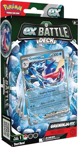Pokémon TCG : Greninja ex Battle Deck (Jeu de 60 cartes prêt à jouer)