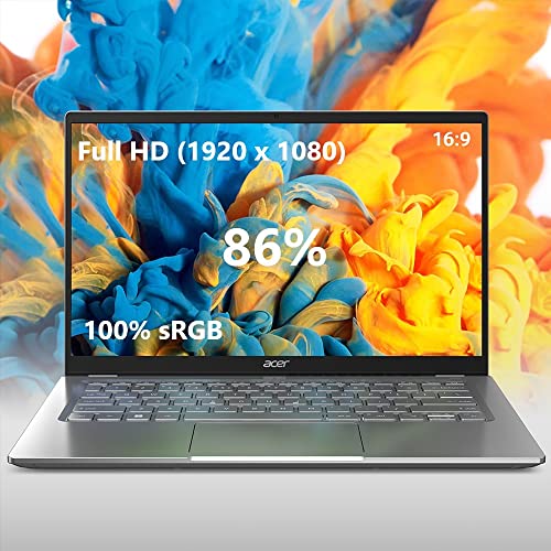 Image of acer Swift 3 Intel Evo Thin & Light Laptop | 14 inch FHD 100% sRGB | Intel Core i5-1240P | Intel Iris Xe Graphics | 8GB LPDDR4X | 512GB SSD | Killer Wi-Fi 6E AX1675 | Windows 11 Home | SF314-512-53L0