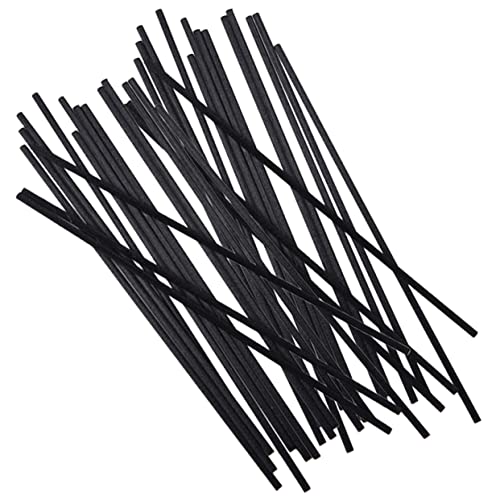 Mobestech 60Pcs Aroma Diffuser Sticks Essential Oil Wands for Home Fragrance Spa Meditation and Relaxation Long Aroma Supplies for Diffusers