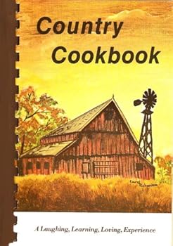 Spiral-bound Country Cookbook Book