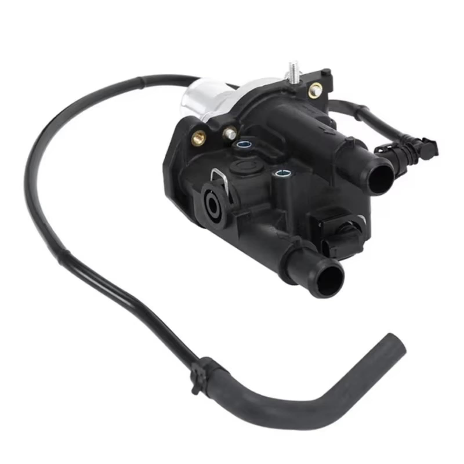 Montaż termostatu samochodowego obudowa termostatu silnika samochodowego z wężem rurowym 96984103 do Chevroleta do Sonic do Cruze do Tracker 1,6 l 25192228 55569809