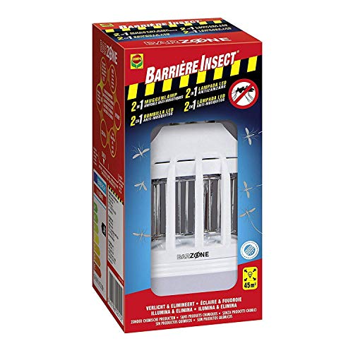 barrière, gloeilamp tegen muggen, 2-in-1 compo.