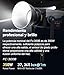 Nanlite FC-300B 350W 2700K-6500K LED Spotlight 37340 lux@1m - Professional Dual Color Video Light for Filming, Live Streaming and Studio Photography