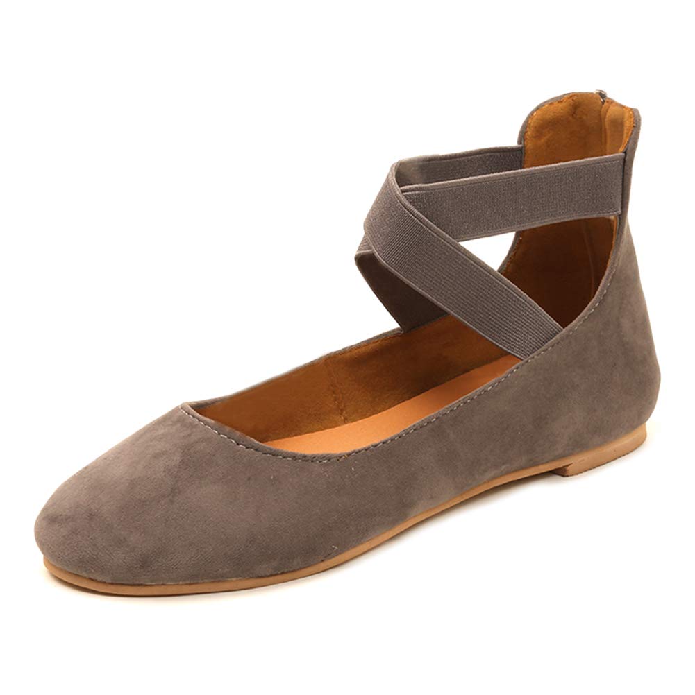 stretchy flats shoes