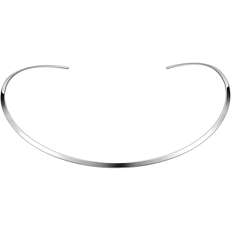 Exquisite Silver Choker Necklace: Embracing Timeless Elegance