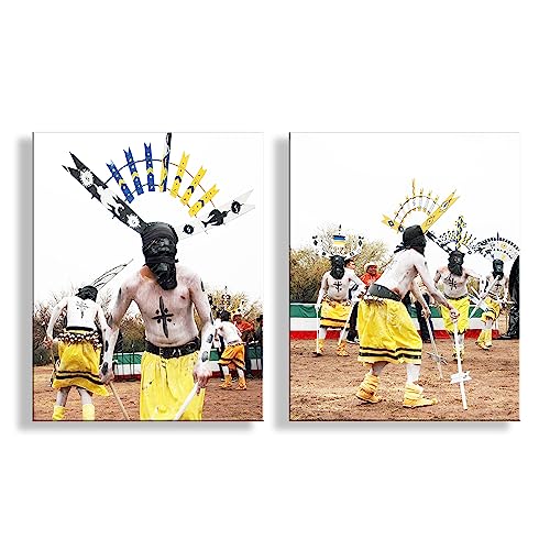 Apache Crown Dancers Art Print at Folklorico Fiesta