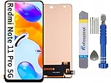 Prix et garantie de qualité : tous les écrans pour Xiaomi Redmi Note 11 Pro 5G ont passé un contrôle rigoureux et sont soigneusement emballés. Chaque écran a été testé par l'équipe QC avant l'expédition avec des tests de température élevée et basse, des vibrations et d'autres tests de vieillissement. Il se rapproche le plus possible d'un nouvel écran d'origine. Veuillez vérifier l'article avant de commencer l'installation. Vérifiez s'il a été endommagé pendant le transport.