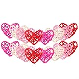 Taille ajustée : d'environ 6 cm chacun, ces cœurs remplissent des vases et des bols moyens sans surcharger les présentoirs et s'empilent de manière compacte pour le rangement.