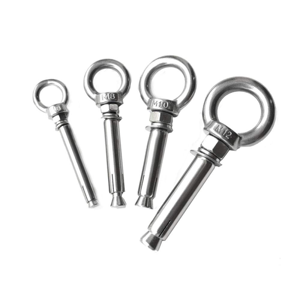 Gancio Quadrato In Acciaio Inox 304 / Vite Speciale A Forma Di Gancio Rotondo - Foto 5
