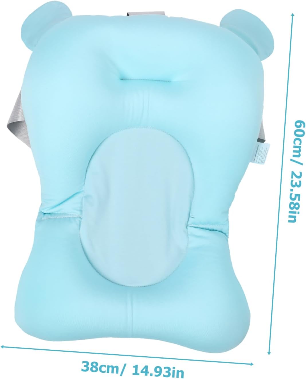 Shower Bath Cushion Non Slip Bath Seat Support Bathtub Mat Soft Comfort Pad for Newborns Style