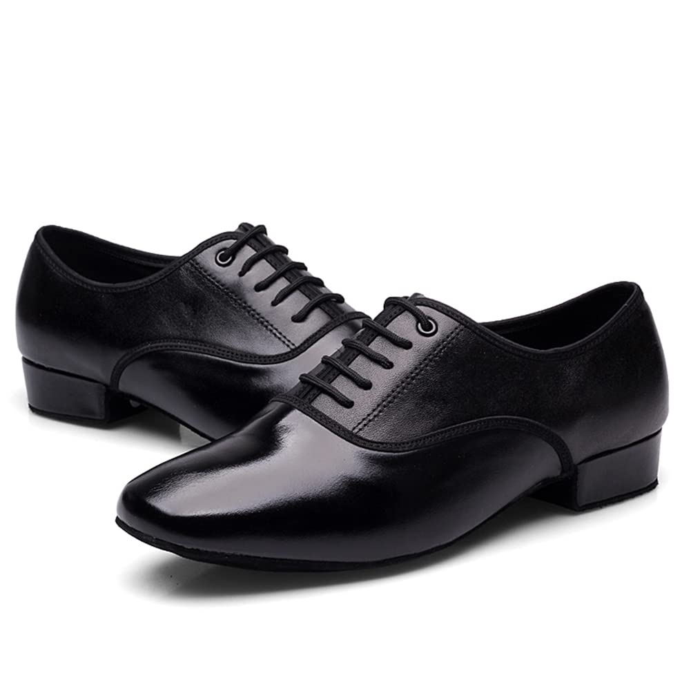 Zapatos de Baile Latino Hombre Moderno de tacón bajo Tango a Salsa práctic de salón Zapatos de Baile,Model-LHD401