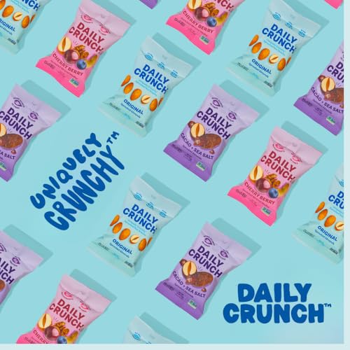 Image of Daily Crunch Sprouted Nuts, Turmeric & Sea Salt, 1.5 oz Bags, 8 Pack