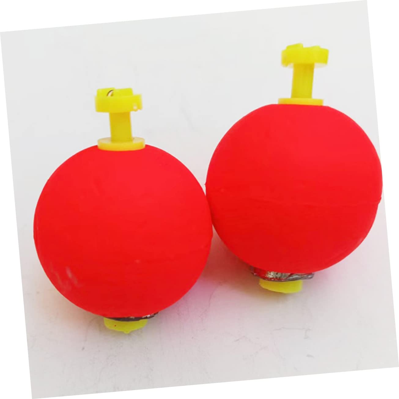 POPETPOP 100 Pièces Flotteur de pêche Outils de pêche matériel de pêche en Mousse Flotter swimbait Fournitures de Poisson Accessoires de pêche Mousse d'éthylène et d'acétate de Vinyle Rouge