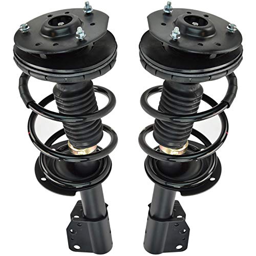 Image of TRQ Front Strut and Spring Assembly Set 2 Piece | For 04-05 Chevrolet Classic 97-03 Malibu 99-04 Oldsmobile Alero 97-99 Cutlass 99-05 Pontiac Grand Am