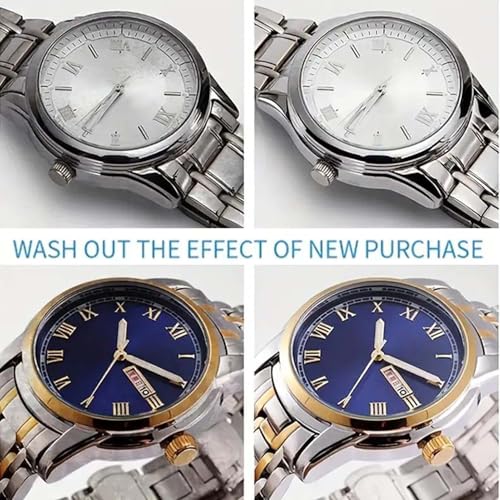 Njidher Limpiador de reloj de pulsera de metal, accesorios para el cuidado de la pulsera, espray de limpieza para collares, para profesionales, mujeres, hombres, hogar, taller, viajes, negocios - imagen 5