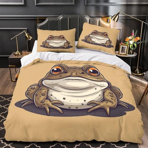 Housse de couette chat tigré microfibre confortable pour des nuits d'automne douces - 2