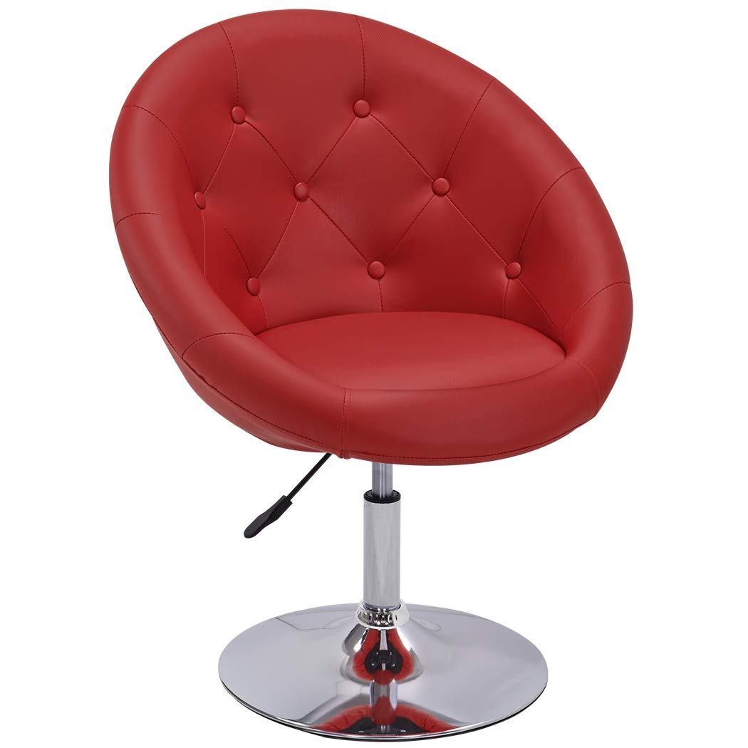 Red Leather Swivel Chairs All Chairs