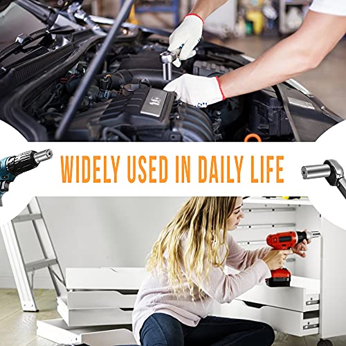 Huazhichun Universal Socket,Adapter Socket For Wrench Ratchet & Power Drill, Portable Hand Gadget Gifts For Men And Women,Self-Adjusting Multifunctional Sockets #TOP5