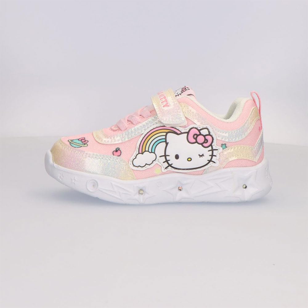 CERDÁ Life's Little Moments Deportivas con Luces Niño Hello Kitty Deportiva Suela Ligera Eva con Luces – Deportivas con Luces Niño Infantiles Scarpe da ginnasticaUnisex - Bambini e Ragazzi